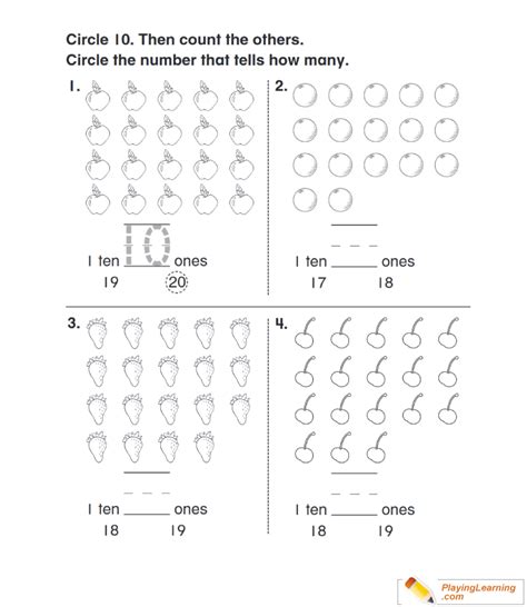 First Grade Counting And Writing Number Worksheet 03 Free First Grade