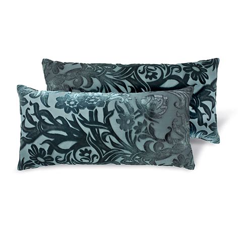 Set Of Two Prospect Park Mini Velvet Pillows By Kevin O Brien Silk