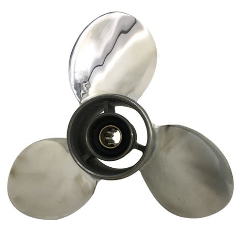 X J Stainless Steel Propeller For Yamaha Outboard Engine V