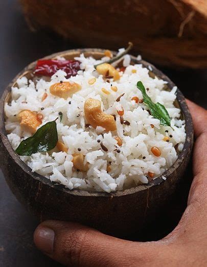 South Indian Coconut Rice Recipe Thengai Sadam Pakistanichefs