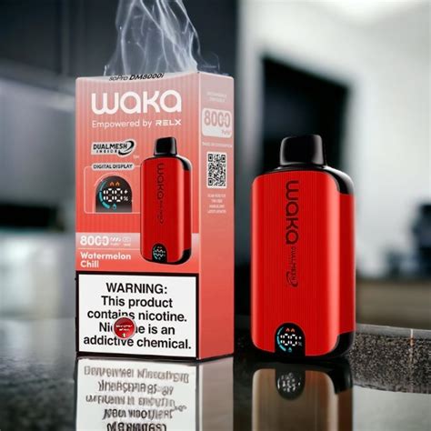 2023 Hot Selling Waka Vape Dm 8000 Puffs Cigarettes With Good Taste Disposable Smoking And