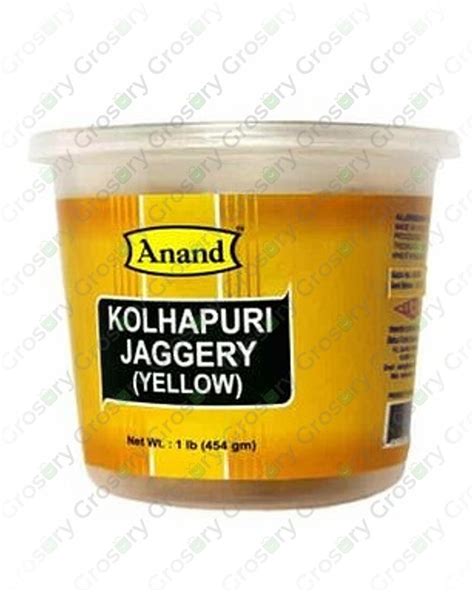 Anand Kohlapuri Jaggery Yellow 1 Lb Grosury