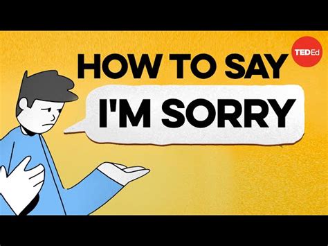 The Best Way To Apologize - Accordin…: English ESL video lessons