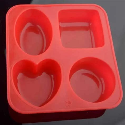 Silicone Mould 4 Cavities Silicone Mould With Different Shapes At Rs