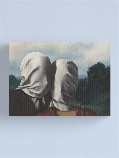 "Rene Magritte The Lovers 1928 Print, The Lovers Poster," Canvas Print for Sale by AnsamArt ...