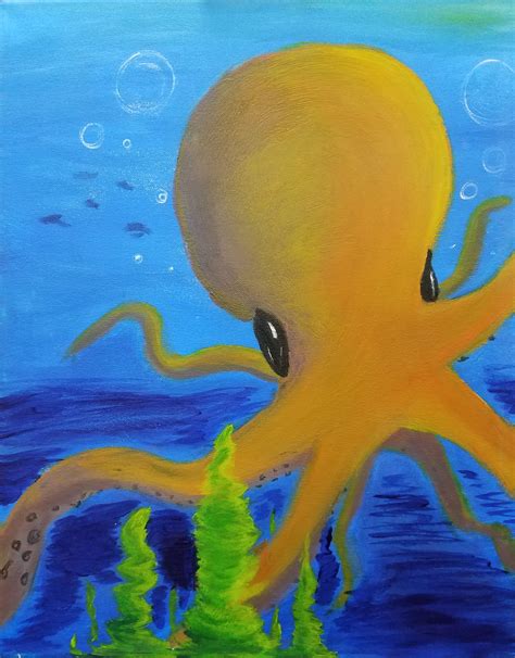 Orange Octopus – Flying Colors