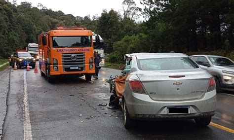 Acidente na BR 153 em General Carneiro deixa uma vítima fatal e dois