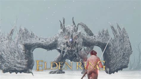 Elden Ring Borealis The Freezing Fog Boss Fight No Damage Youtube