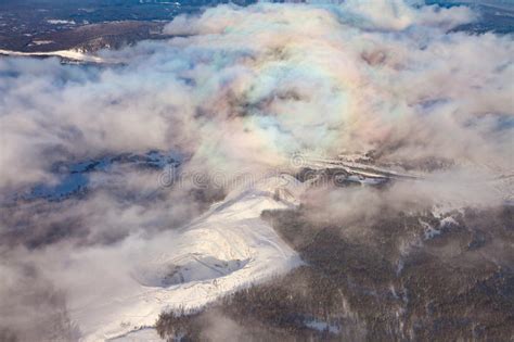 Winter Fog in the Vicinity of Omsk, Siberia Stock Photo - Image of snow ...