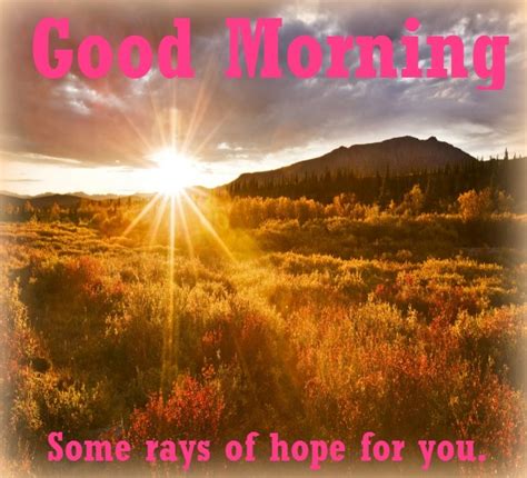 Sun Rises With Great Hopes And Ts Free Good Morning Ecards 123