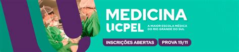 Vestibular de Medicina 2024 UCPel recebe inscrições até outubro