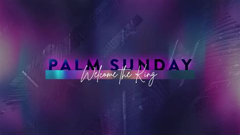 Palm Sunday Worship April 5 2020 Youtube