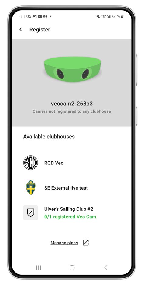 How To Register Your Veo Cam To Your Clubhouse Veo