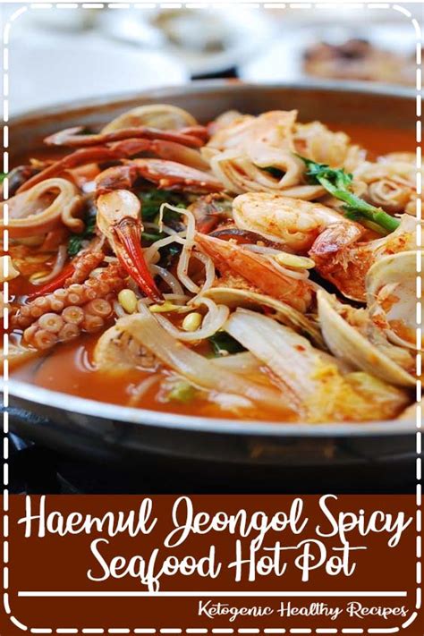 Haemul Jeongol Spicy Seafood Hot Pot Natalie W Sandiford