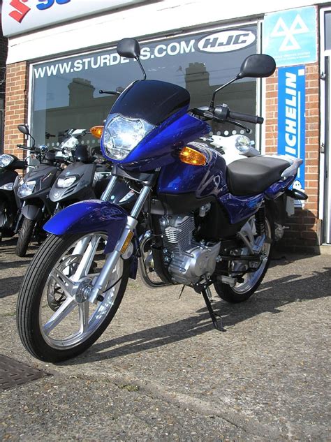 Ajs Eco 125 Ajs Js125 Eco Motorcycle 125cc Commuter Blue Or Black