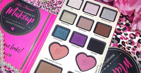 Diary Of A Trendaholic Too Faced The Power Of Makeup Palette By Nikkie Tutorials Review