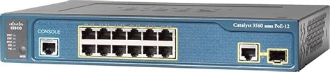 Cisco Catalyst 3560cx 12pc S Network Switch 12 Gigabit