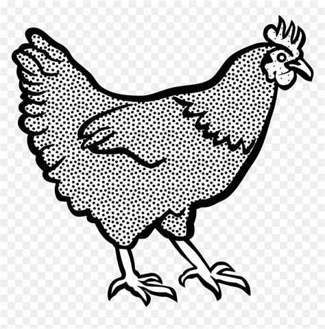 Black Hen Clip Art At Vector Clip Art Online Royalty