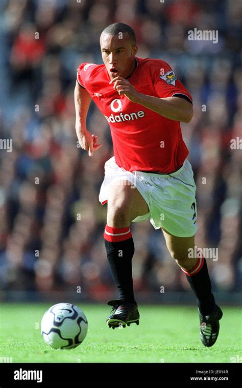 Mikael Silvestre Manchester United Fc Old Trafford Manchester England