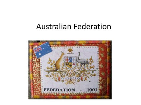 PPT - Australian Federation PowerPoint Presentation, free download - ID ...