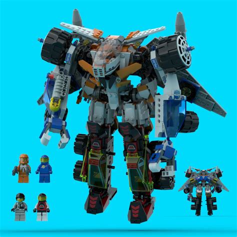 Lego Ideas Th Anniversary Space Celebrations Space Ultra Combo Mech