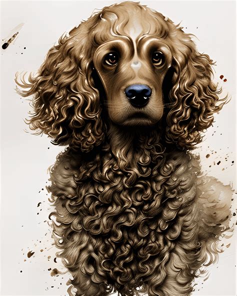 Cocker Spaniel Art · Creative Fabrica