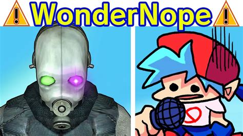 Friday Night Funkin VS WonderNope Mod FULL WEEK Cutscenes FNF Mod