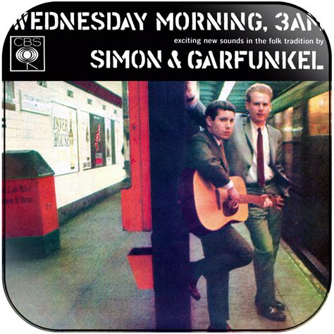 Simon And Garfunkel Wednesday Morning 3 Am 1 Album Cover Sticker