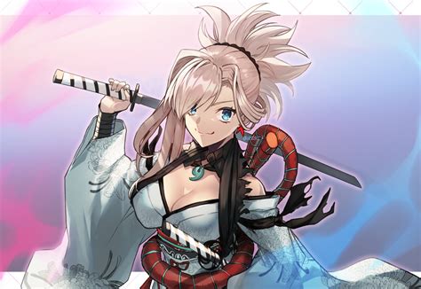 Miyamoto Musashi Fate And More Drawn By Aoten Aoiroarekore Danbooru