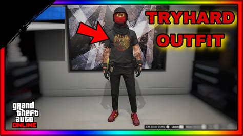 Gta Online Male Tryhard Lunar Outfit With Belt Merge Tutorial Youtube