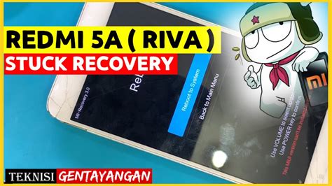 Fix Xiaomi Redmi A Riva Stuck Recovery How To Flash Stock