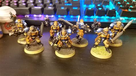 2nd Edition Space Marine Scouts Ive Just Finished Repainting Roldhammer