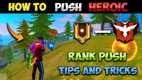 How To Push Heroic In Free Fire Quickly Rank Push Solo Rank Push