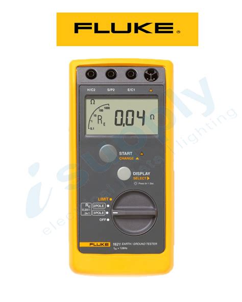 Fluke BASIC EARTH GROUND TESTER FLU1621 Isupply Electrical