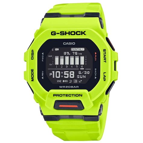 Reloj Casio G Shock G Squad Con Bluetooth Verde Fl Or Gbd Er