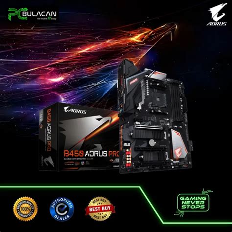 Gigabyte B450 Aorus Pro, Gaming Motherboard, ATX Motherboard, RGB ...