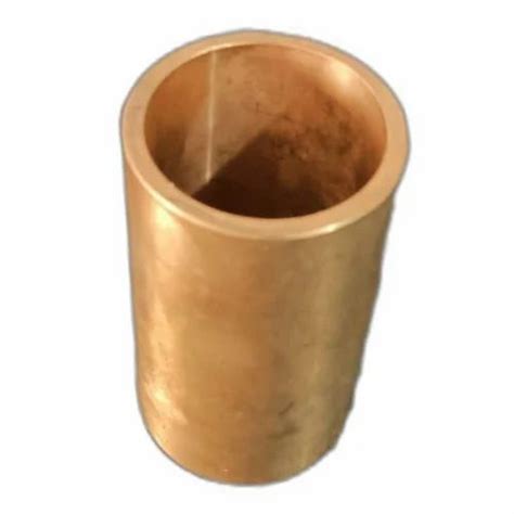 Polished Cylindrical Golden Gunmetal Bush For Automobile Industry At