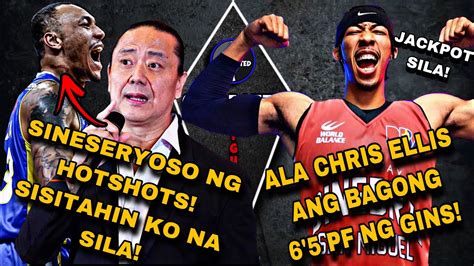 Ala Chris Ellis Ang Bagong Kuhang High Flyer Forward Ng Ginebra