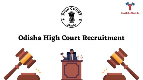 Odisha High Court Recruitment: Current Openings, Eligibility, And ...