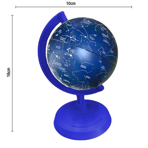 Globo Celeste Pol Tico Cielo Cm Azul Royal Libreria