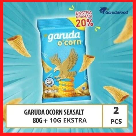 Jual Garuda Crunchy O Corn Sea Salt 96G 2 PCS Di Seller DJL Star