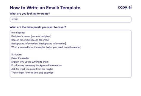 General Email Templates: How To Write & Examples