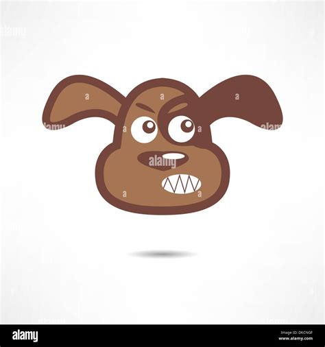 Angry Dog Stock Vector Images Alamy