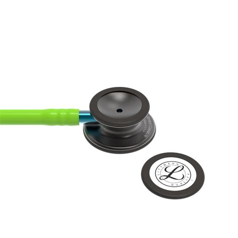 3m™ Littmann® Classic Iii™ Stethoscope Smoke Chestpiece Lime Green