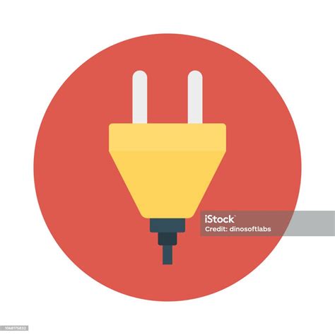 Plug Adapter Electric Stock Illustration Download Image Now Cable Computer Graphic