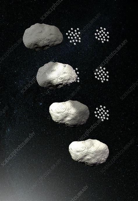 Asteroid Deflection Method Illustration Stock Image C0475258