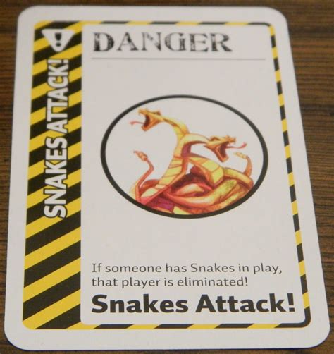 Jumanji Board Game Danger Cards