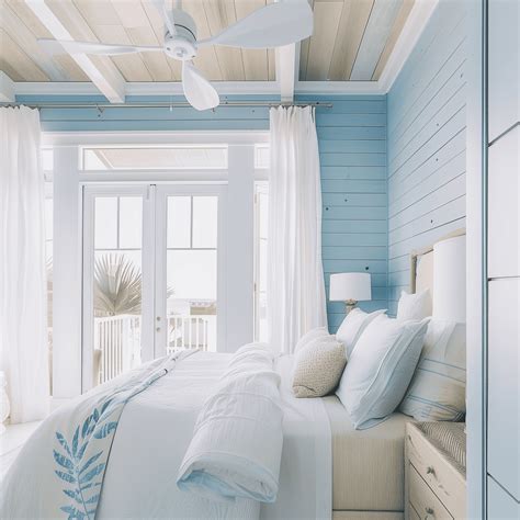 Light Blue Coastal Serenity Bedroom Concept