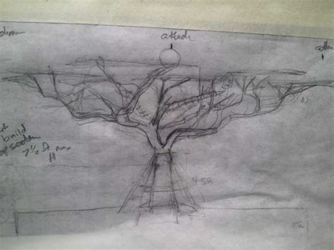 Acacia Tree Sketch at PaintingValley.com | Explore collection of Acacia Tree Sketch