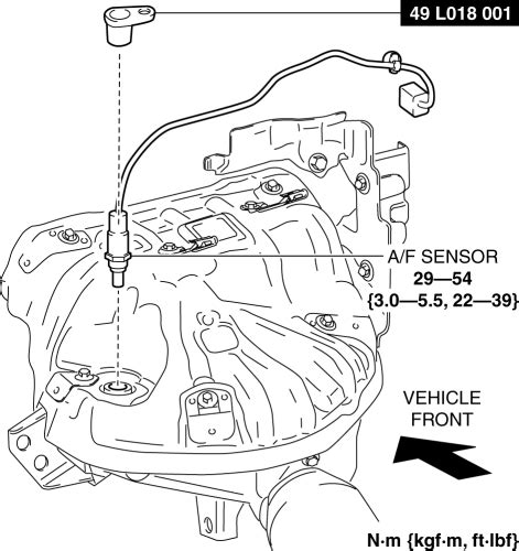 Mazda CX 5 Service Repair Manual Air Fuel Ratio A F Sensor